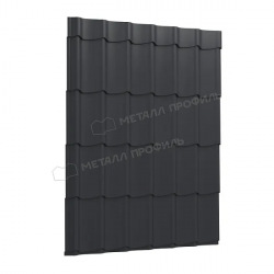 Профиль декоративный МОНТЕРРА Х МП 0,45 мм Viking RAL 7024